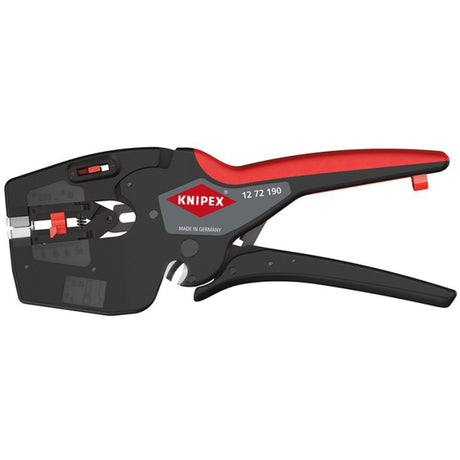 Szczypce do ściągania izolacji Knipex Nexstrip (czarno-czerwone)