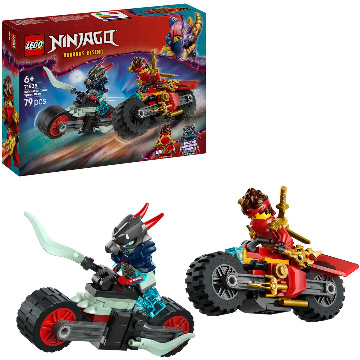 Lego Ninjago 71838 Wyścig motocyklowy Kaia