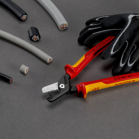 Obcinak do kabli Knipex VDE Stepcut XL 95 18 225