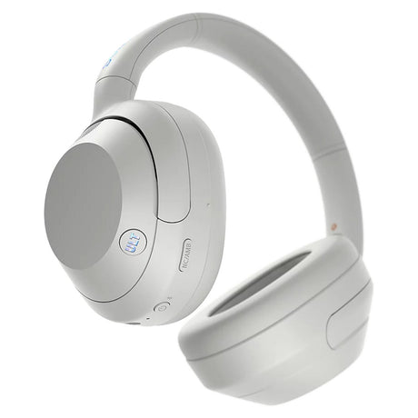 Bezprzewodowe słuchawki Sony ULT Wear z nausznym zestawem słuchawkowym z redukcją szumów (białe, Bluetooth)