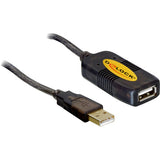 Delock Kabel przedłużający USB 2.0 (czarny, 10 metrów)