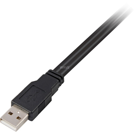 Delock Kabel Y 2x USB-A 2.0 męski > 1 x USB-A 2.0 żeński kabel rozdzielający (czarny czerwony, 0,2 metra)