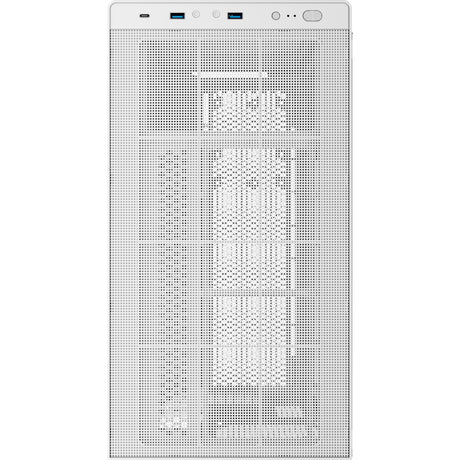Obudowa mini mini tower Aerocool Stormfront (biała | 2x USB-A | 1x USB-C | okienko)