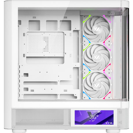 Obudowa midi tower Xyz PC Gear Quantum Pro (biała | okienko)