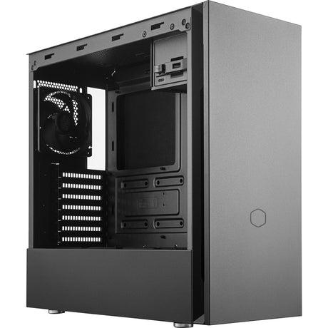 Cooler master mcs-s600-kn5n-s00 silencio s600 bez tg, atx, midi tower, 5x 2,5 , 2x 120mm, czarny