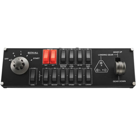 Logitech G Saitek Pro Panel przełączników lotu Panel przyrządów (czarny, PC)