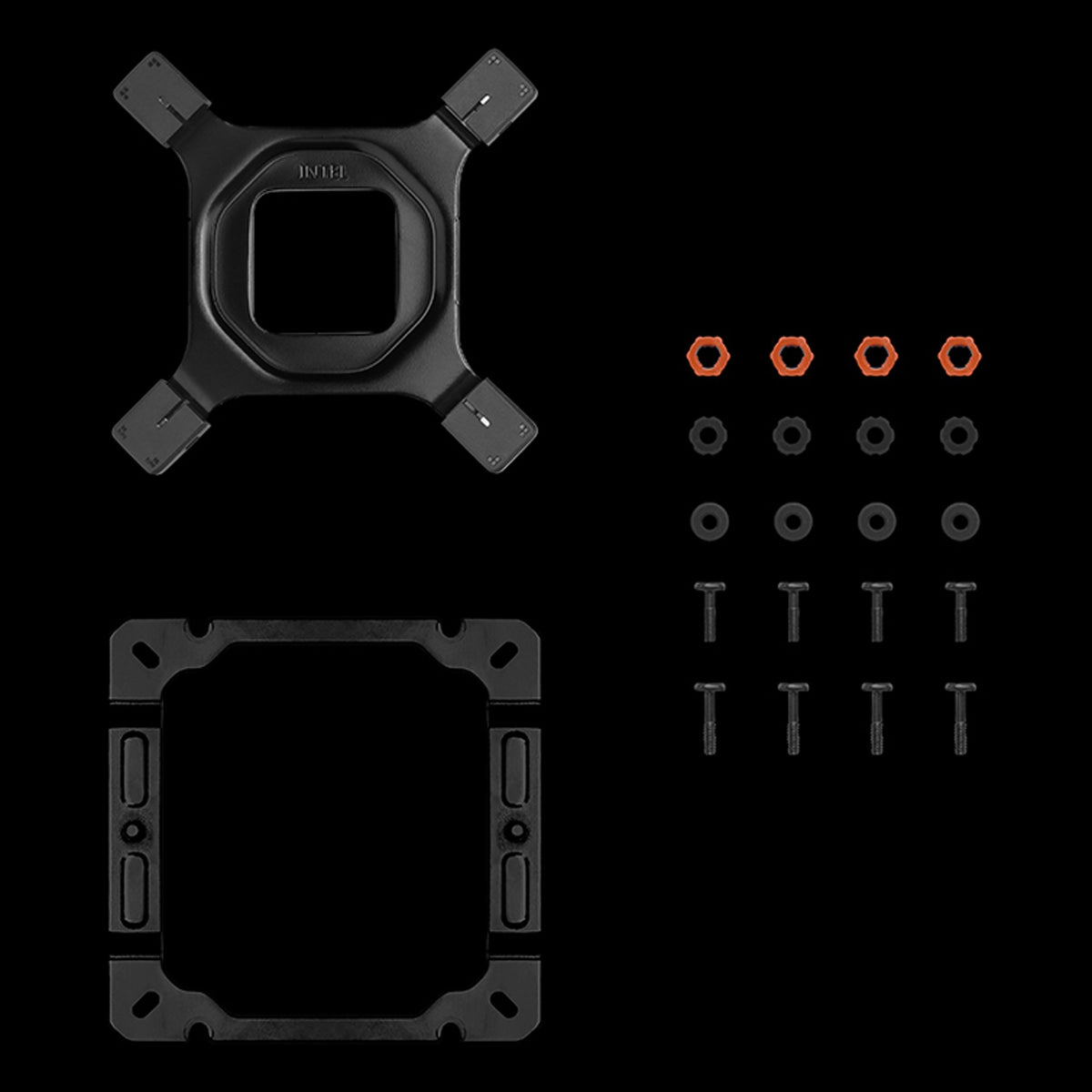 Deepcool ak400 zero dark plus chłodnica procesora (czarna)