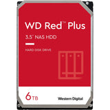 Dysk twardy WD red plus 6 TB (60efpx, SATA 600, 24 7, af)