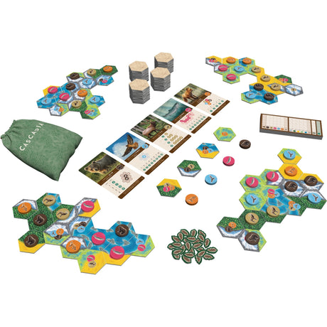 Gra planszowa Cascadia White Goblin (holenderska, 1 - 4 graczy, 45 minut, od 10 lat)