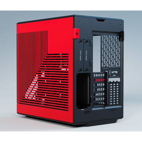 Obudowa Midi Tower Hyte Y60 (czerwony czarny | 3x USB-A | szkło hartowane)