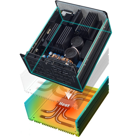 Cooler master, zasilacz 1100 W (czarny)