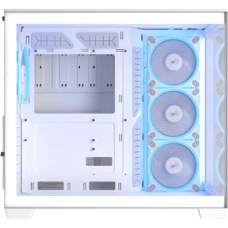 Obudowa Asus a32 plus midi tower (biała | 2x USB-A | 1x USB-C | RGB | szkło hartowane)