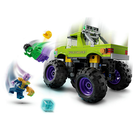Lego Marvel: Hulk kontra Thanos - zabawki superbohaterskie - 76312