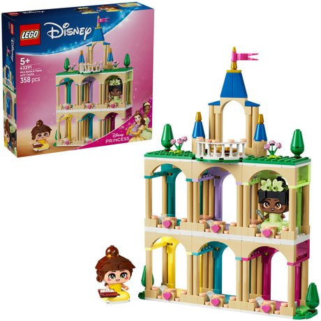 Lego Disney Princess 43291 Mini Bella i Tiana z zamkiem