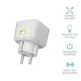 Kompaktowy przełącznik gniazdowy ClickOnClickOff ACC-3500 (3500 W) (biały)