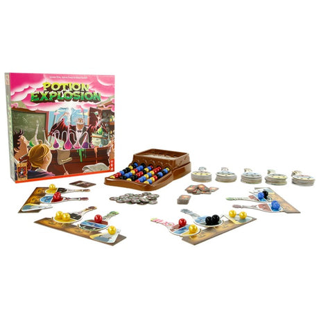 999 gier 999 gier Gra planszowa Potion Explosion (holenderski, 2–4 graczy, 45 minut, od 8 lat)