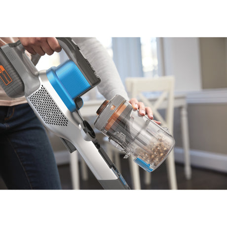 Odkurzacz kijowy Black+decker 36v 4 w 1 (jasnoniebieski szary)
