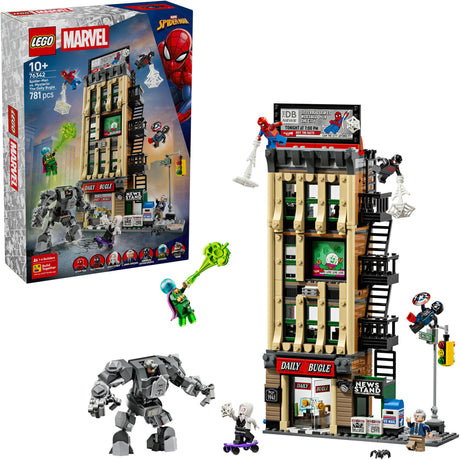 Lego Super Heroes 76342 Marvel Spider-Man kontra Mysterio: codzienna trąbka