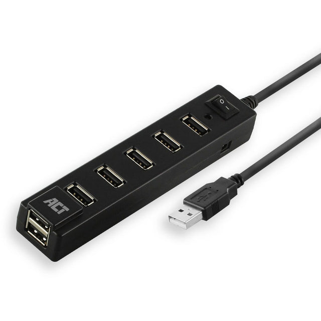 Koncentrator USB Act ac6215 czarny