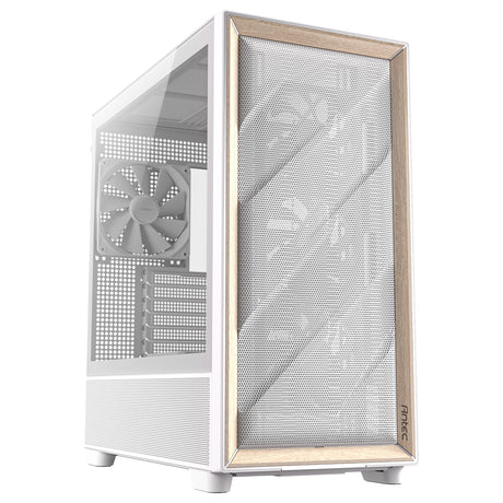 Obudowa Antec Flux Midi Tower (biała | 2x USB-A | 1x USB-C | szkło hartowane)