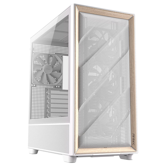 Obudowa Antec Flux Midi Tower (biała | 2x USB-A | 1x USB-C | szkło hartowane)