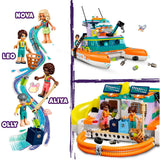 Lego friends - zabawka konstrukcyjna łodzi ratunkowej (41734)