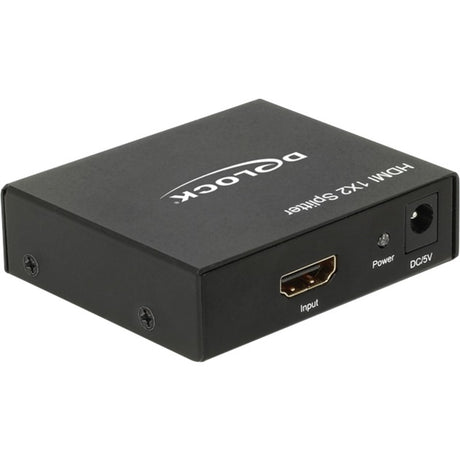 Delock rozdzielacz wejście HDMI > 2x rozdzielacz HDMI 4K HDMI (czarny)