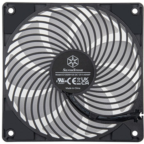 Wentylator obudowy Silverstone 120sk argb (czarny, 120 x 120 x 25 mm, pwm)