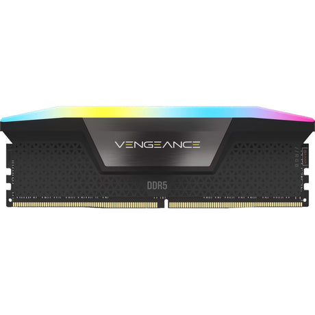 Corsair Vengeance RGB 16 GB DDR5-5200 (2x 8 GB) RAM (czarny, cmh16gx5m2b5200c40, udimm, xmp 3.0)