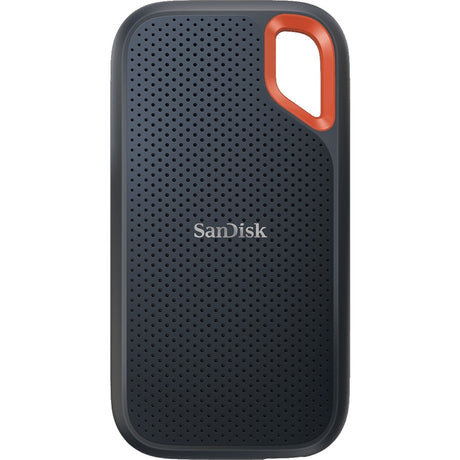 Zewnętrzny dysk SSD Sandisk Extreme Portable v2, 2 TB (czarny pomarańczowy, SDSSDE61-2t00-G25, USB-C)