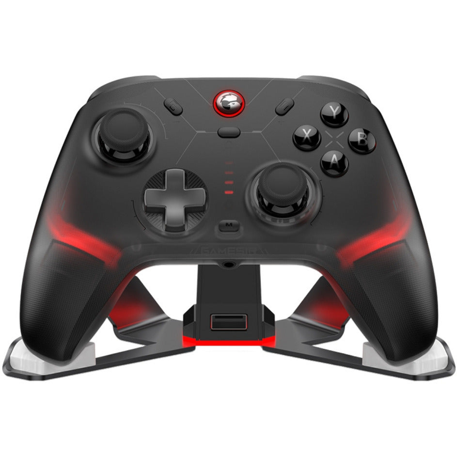Wieloplatformowy kontroler Gamesir Cyclone 2 – Shadow Black (czarny czerwony, USB 2,4 GHz Bluetooth, Switch, Android, iOS, PC)