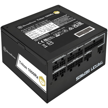 Modułowy zasilacz Silverstone Triton 1000rz o mocy 1000 W (czarny, 1x 12 V-2x6, 4x pcie)