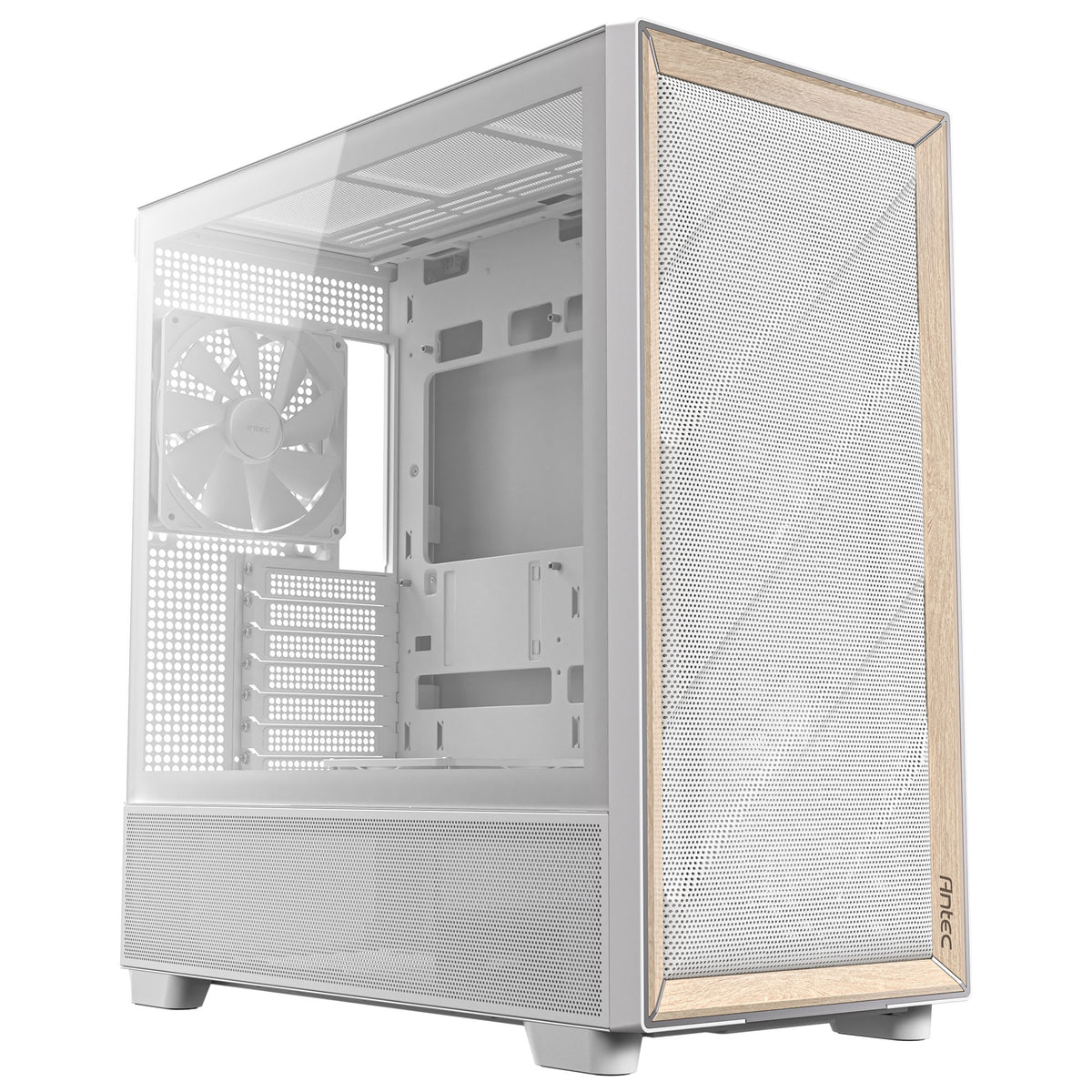 Obudowa Antec Flux Midi Tower (biała | 2x USB-A | 1x USB-C | szkło hartowane)