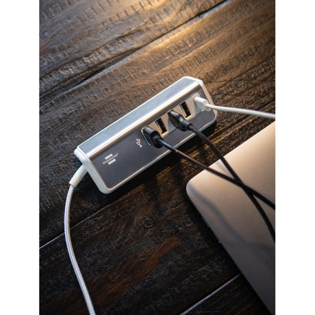 Ładowarka USB Brennerstuhl estilo (biała stal nierdzewna)