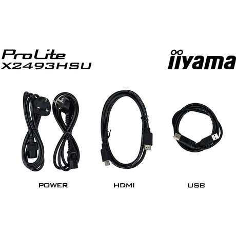 Monitor Iiyama prolite x2793hsu-b1 27 (czarny (matowy), 120 Hz, HDMI, Display Port, USB, audio)