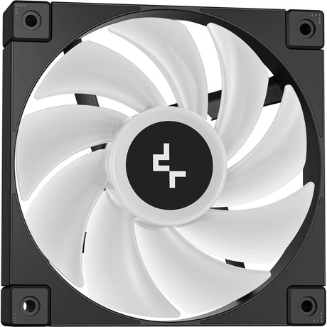 Chłodzenie wodne Deepcool LD240 (czarne, 4-pinowe złącze wentylatora PWM)