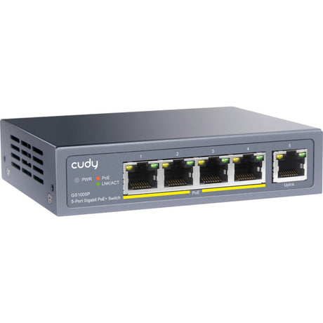 Przełącznik Cudy 5-portowy gigabit poe+ (czarny)
