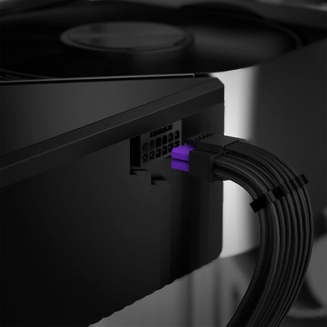 Modułowy zasilacz NZXT C750 Gold Core o mocy 750 W (czarny, 1x 12V-2x6, 2x PCIe)