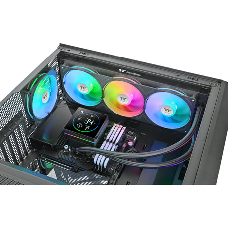 Thermaltake TH360-S V3 ARGB Sync AIO Chłodnica cieczowa Chłodzenie wodne (czarny)