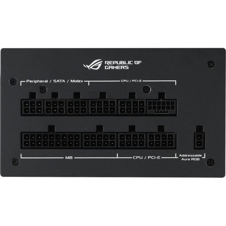 Modułowy zasilacz Asus rog strix gold aura Edition o mocy 1200 W (czarny, 1x 12vhpwr, 4x pcie)