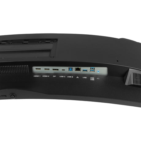 Iiyama G-Master Red Eagle GCB4580DQSN-B1 45 zakrzywiony ultrawide monitor do gier (czarny, 2x HDMI, Display Port, 3x USB-A, USB-B, USB-C, RJ-45, 165 Hz)