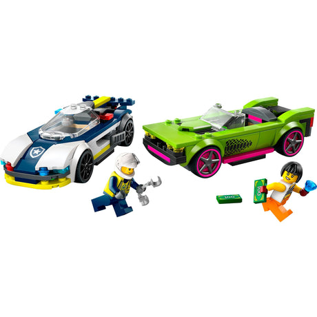 Lego radiowóz i szybki pościg samochodowy - 60415
