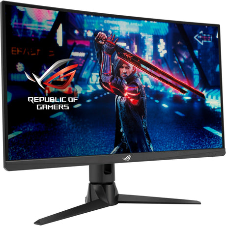 Zakrzywiony monitor do gier Asus rog strix xg27aqv 27 (czarny, 2x HDMI, 1x port wyświetlacza, 170 Hz)