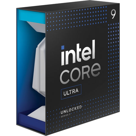 Procesor Intel® core ultra 9 285k, 3,7 GHz (5,5 GHz w trybie turbo) z gniazdem 1851 (ze strzałką, odblokowany, w pudełku)