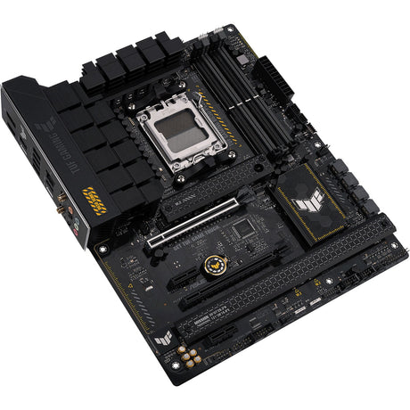 Płyta główna Asus Tuf Gaming B650-Plus WiFi Socket AM5 (czarna jasnopomarańczowa, RAID, 2,5 GB-LAN, Wi-Fi 6, BT 5.2, dźwięk, ATX)