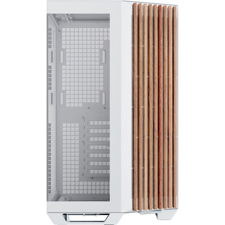 Obudowa midi tower Apnx v1-w-wt-v1 (biały kolor drewna | 2x USB-A | 1x USB-C | okienko)