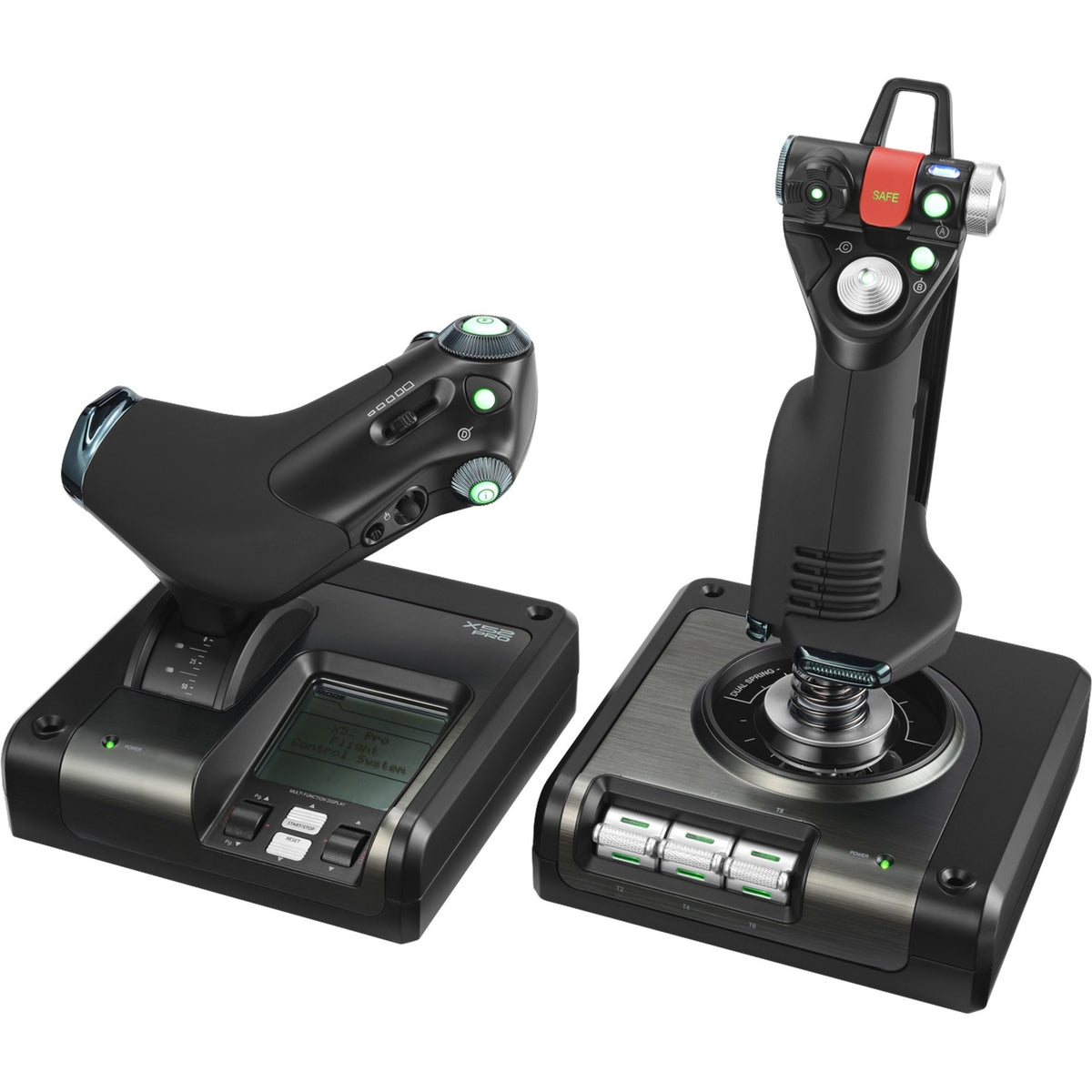 Gorące gry lotnicze Logitech g Saitek x52 pro