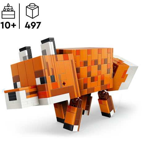 Lego Minecraft Dekoracja pokoju dziecięcego i zabawki ze zwierzętami dla dzieci - 21588