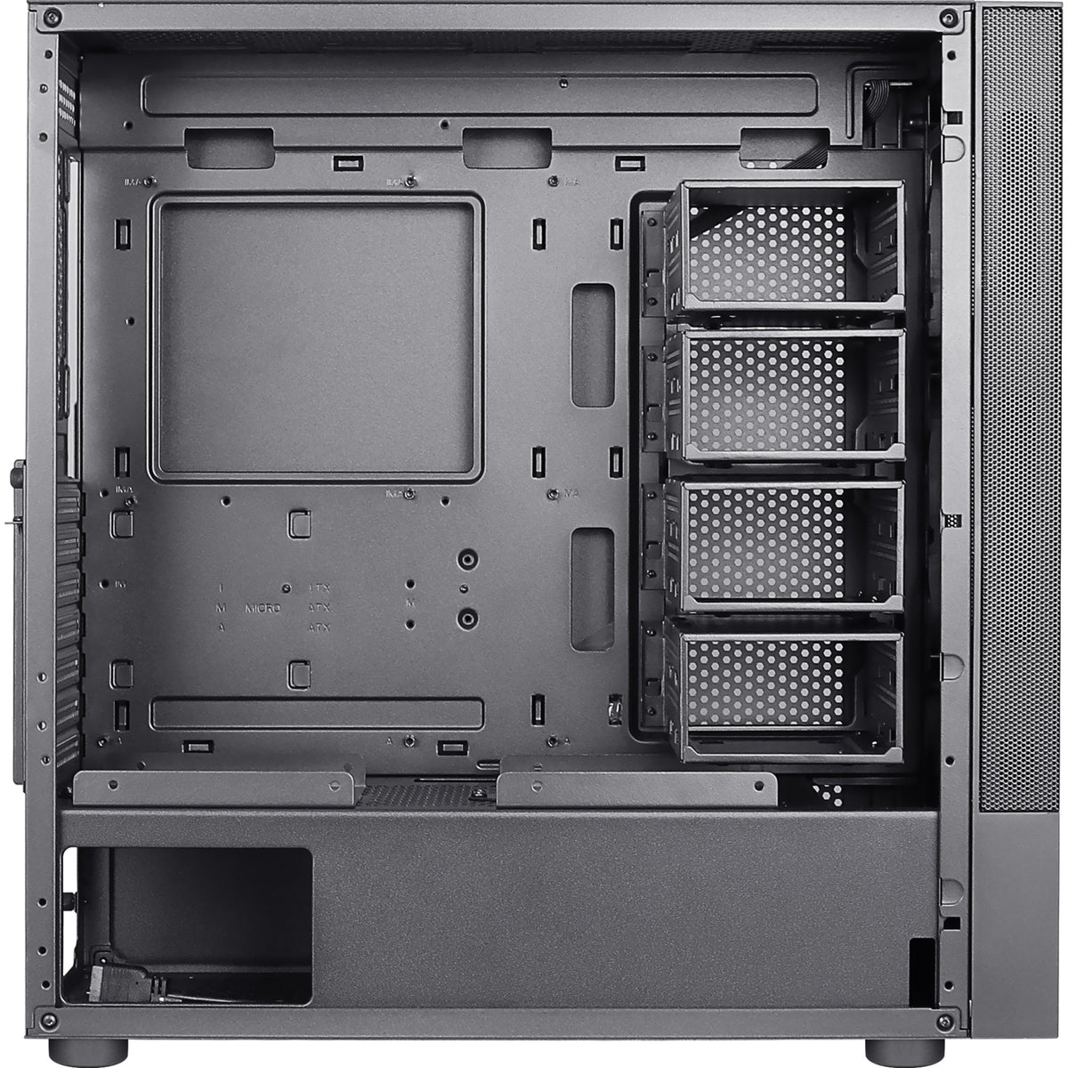 Obudowa midi tower Aerocool Cipher s-bk-v1 (czarna | 3x USB-A)