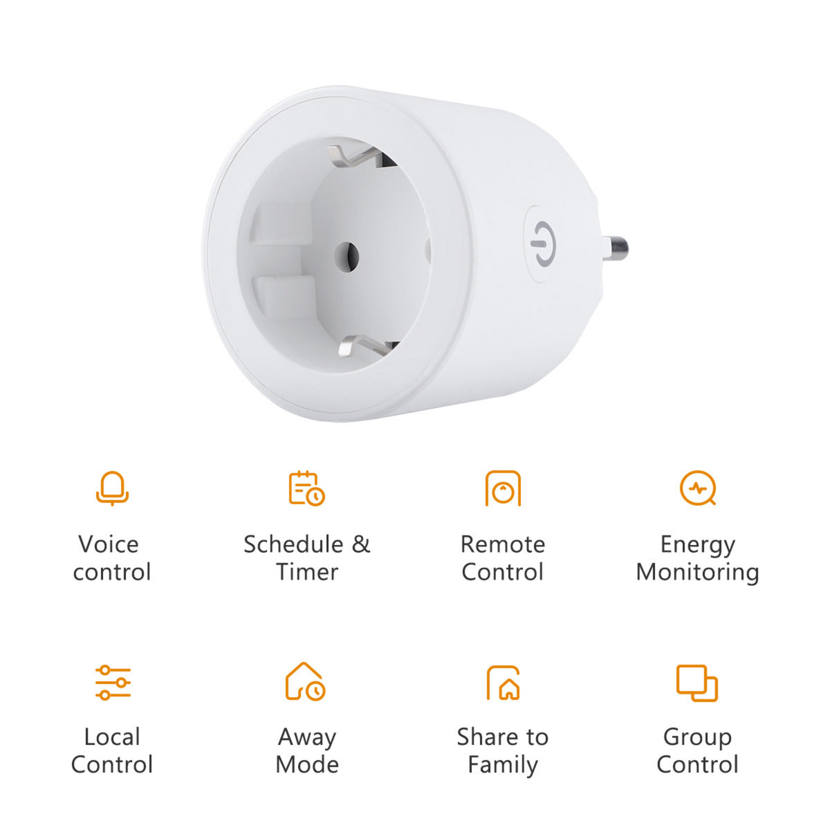 Imou ce2p smart plug (4 sztuki) wtyczka (bluetooth 5.0, materia)